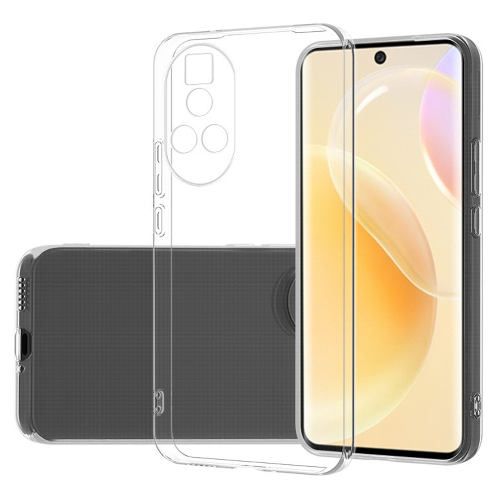 For Huawei nova 12 5G TPU Case Ultra Thin Phone Cover Precise Lens Cutout - Transparent For Huawei nova 12 5G TPU Case Ultra Thin Phone Cover Precise Lens Cutout - Transparent
